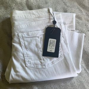 Rag & Bone High Rise Ankle Skinny Jean white sz 28